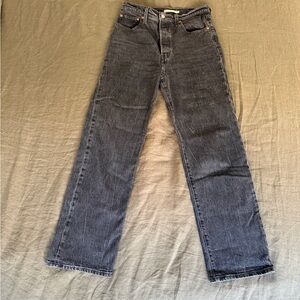 Levi's Ribcage Straight Ankle High Rise Jeans